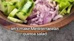 Delicious Mediterranean Quinoa Salad Recipe