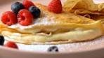 Delicious Ultra Mel Custard Pancakes with Whipped Cream ...