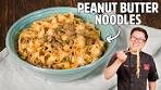 Deliciously Spicy Peanut Butter Noodle Recipe!