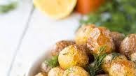 Dill Roasted Potatoes with Lemon (so easy!)