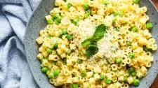 Ditalini with Peas and Parmesan