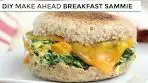 DIY Freezer Friendly Breakfast Sandwich | Easy Healthy ...