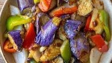 Dou ban jiang Eggplant Stir-Fry