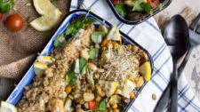 Dukkah Roasted Veggie Pilaf Bowl