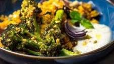 Dukkah Spiced Vegetables with Harissa Couscous