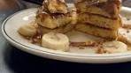 Dulce de leche cream cheese-stuffed pancake effect. Can't ...