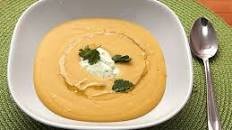 Easy 30-Minute Red Lentil Soup With Curry Yogurt Recipe