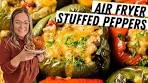 Easy Air Fryer Stuffed Peppers