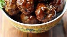 Easy Asian Meatballs