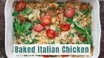 Easy Baked Italian Chicken Recipe