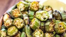 Easy Baked Okra