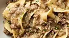 Easy Beef and Noodles