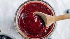 Easy Blueberry BBQ Sauce Recipe