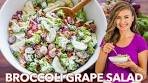 Easy Broccoli Grape Salad Recipe