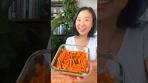 Easy carrot kimchi recipe 🥕😋 #shorts
