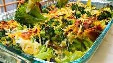 Easy Cheesy Broccoli Bacon Casserole