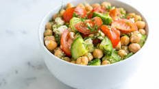 Easy Chickpea Salad