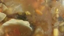 Easy crockpot vegetable soup