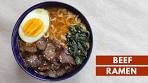 Easy & Delicious Beef Ramen Recipe | Spicy Beef Ramen ...