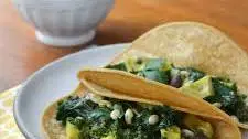 Easy Dinner Recipe: Kale and Black Bean Tacos with Chimichurri
