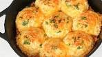 Easy Drop Biscuits & Garlic Cheddar Biscuits