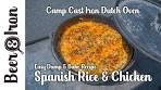 Easy Dump-and-Bake Spanish Rice and Chicken Casserole ...