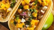 Easy Fish Tacos with Mango Salsa
