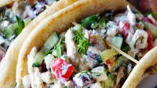 Easy Greek Tzatziki Chicken Salad