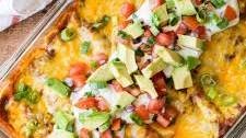 Easy Ground Beef Enchiladas