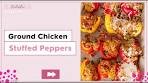 Easy Ground Chicken Stuffed Peppers Recipe (FAMILY ...