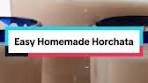 EASY HOMEMADE HORCHATA - Creamy, sweet, and ...