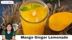 Easy Homemade Mango Ginger Lemonade Recipe