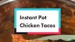 Easy Instant Pot Pulled Chicken Tacos Recipe