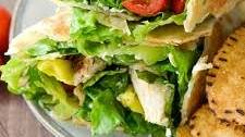 Easy Italian Chicken Wraps