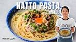 Easy Natto Pasta | Japanese Natto | Nattokinase