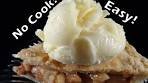 Easy No-Cook Churned Vanilla Ice Cream -with yoyomax12