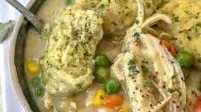 Easy One Pot Chicken and Herb Dumplings