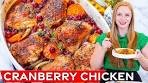 Easy Orange Cranberry Roasted Chicken Recipe - Perfect for ...