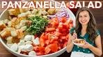 Easy Panzanella Salad + The Best Dressing!