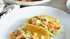 Easy Shrimp Tacos with a Lime Chipotle Mayo