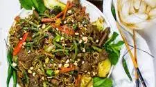 Easy Stir Fry Recipe with Lamb and Veggies