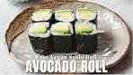 Easy Sushi Avocado Roll Recipe | How to Make Sushi at Home