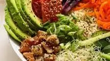 Easy Tuna Steak Poke Bowls