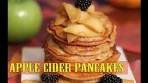 Easy Vegan Apple Cider Pancake Recipe