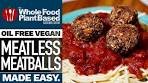 EASY VEGAN MEATBALLS RECIPE 🍝 Make your marinara ...