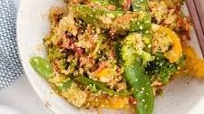 Easy Vegetable Stirfry with Quinoa