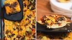 Easy Vegetarian Breakfast Casserole | made with veggies & ...