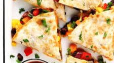 Easy Veggie Quesadillas