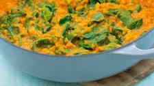 Easy Yellow Split Pea and Spinach Dhal (Vegan)