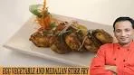 EGG VEGETABLE AND MEDALIAN STIRR FRY